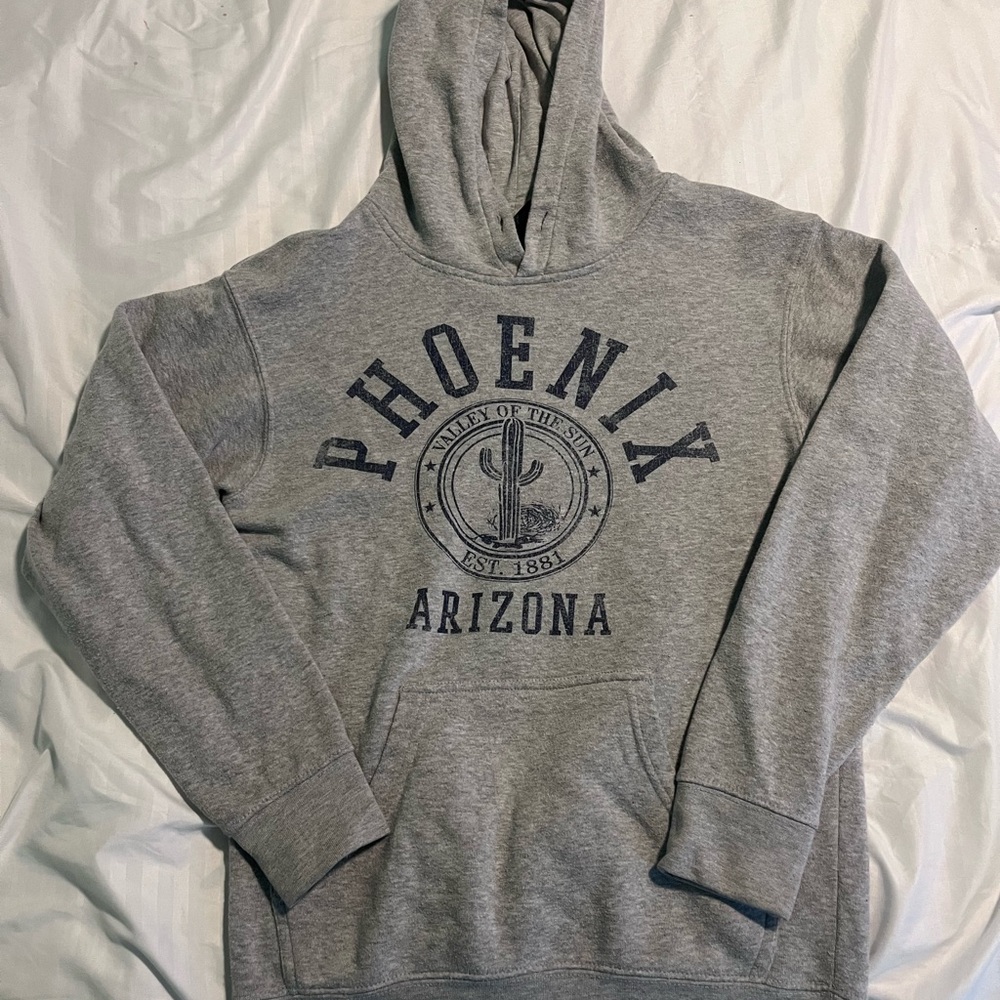Gray Arizona Hoodie